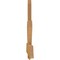 Ekena Millwork Kennewick Rough Sawn Timber Gable Bracket, Western Red Cedar, 84"W x 31"H x 2"D x 6"F, 9/12 Pitch GBW084X31X0206KEN00RWR - alternate 5